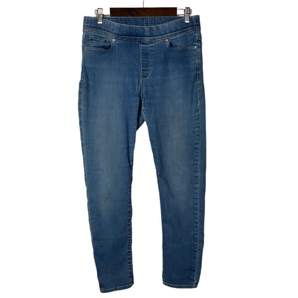 Levi's Medium Wash Pull On Skinny Jeggings 10 - Picture 1 of 6